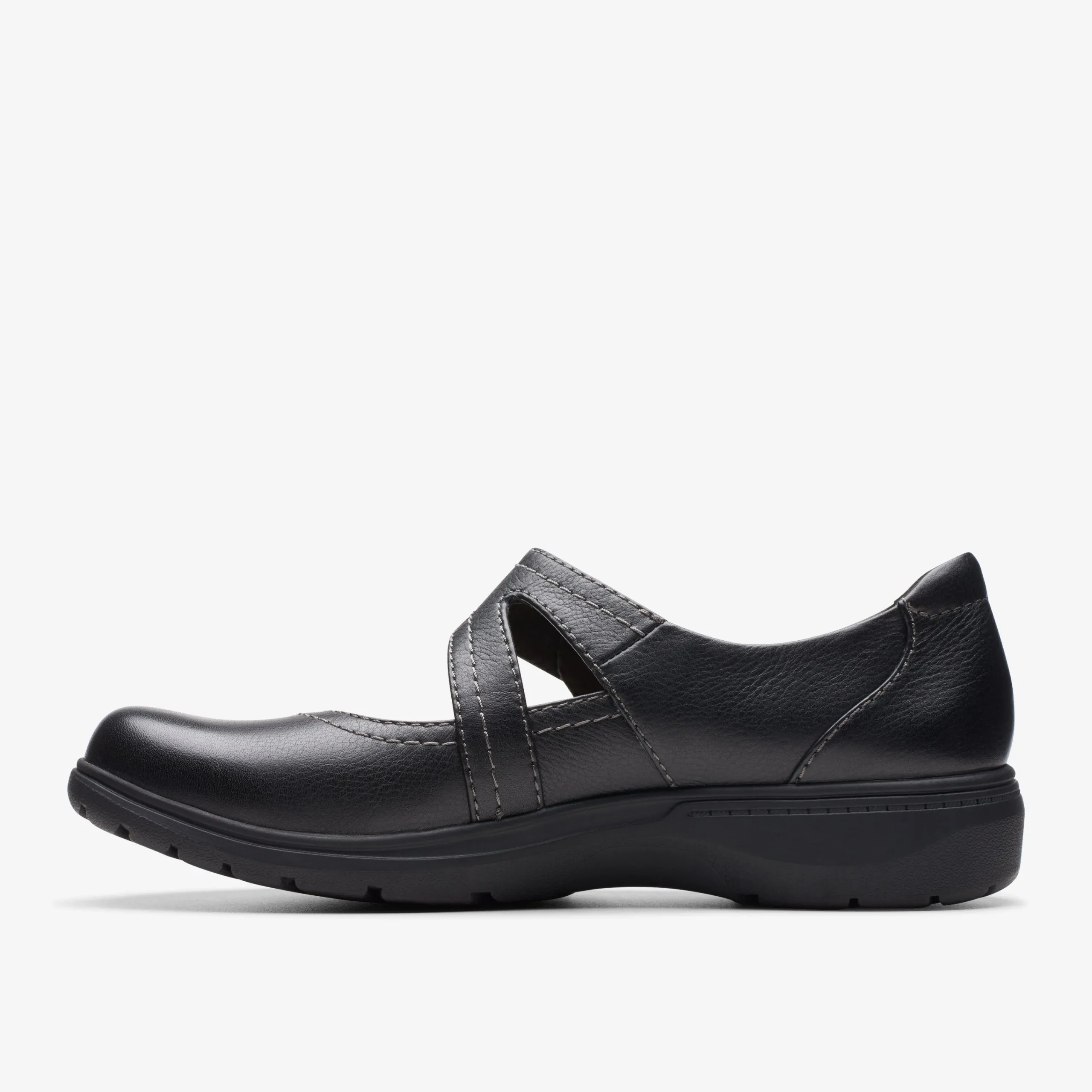 Clarks Carleigh Jane Black Leather New