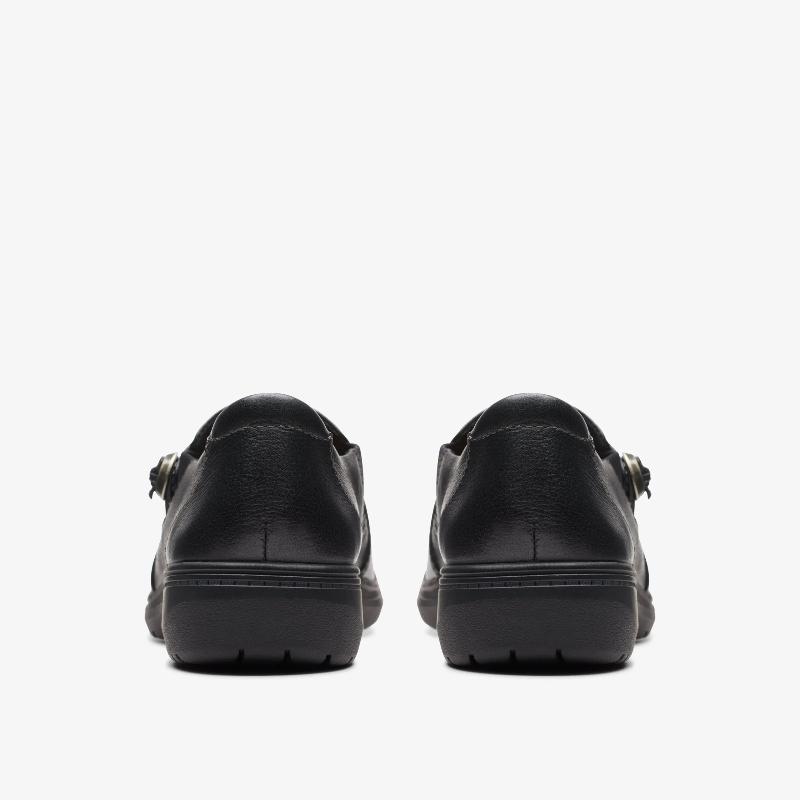 Clarks Carleigh Pearl Black Leather Cheap