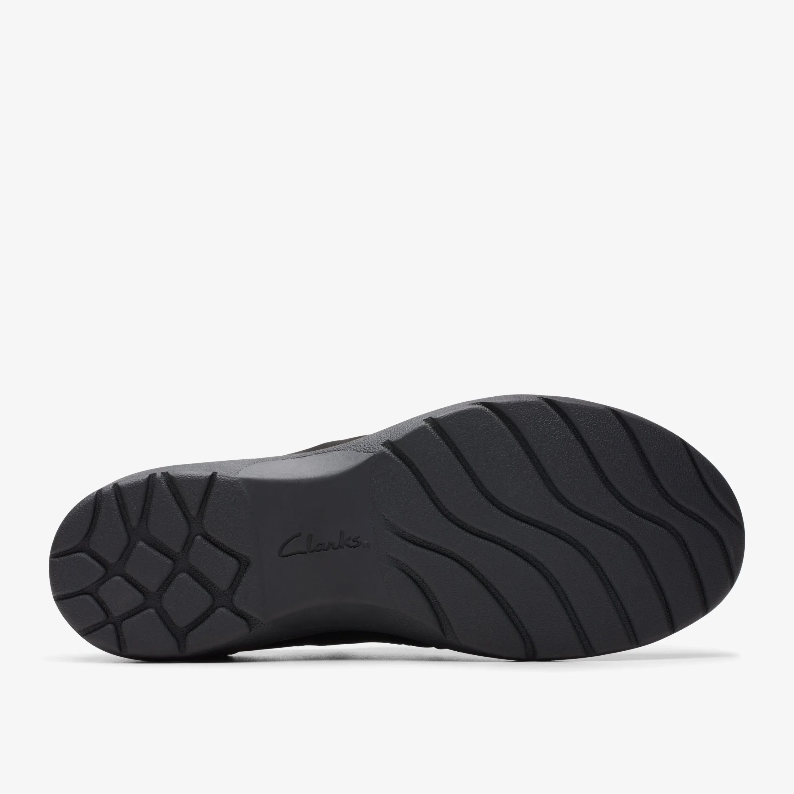 Clarks Carleigh Pearl Black Nubuck Fashion