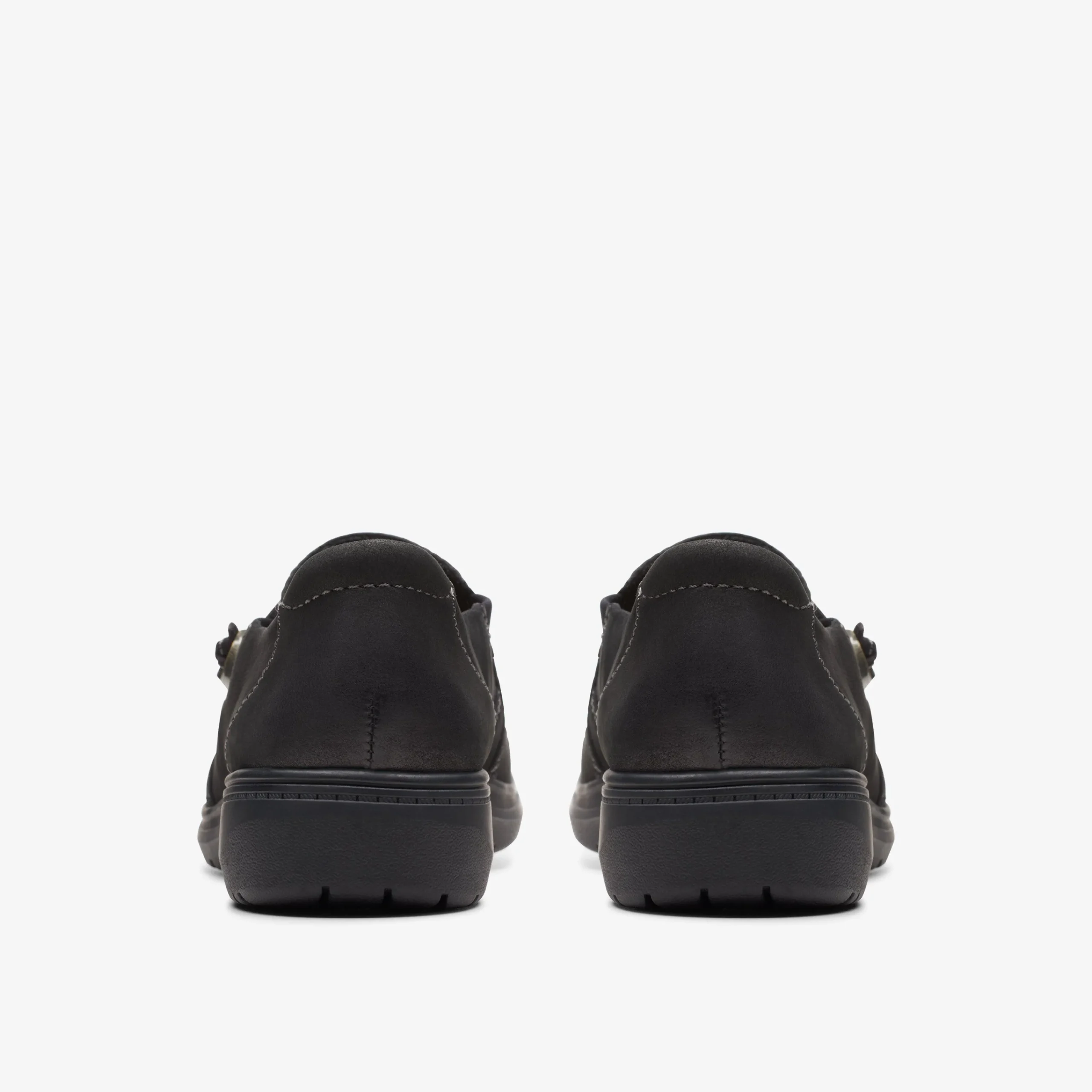 Clarks Carleigh Pearl Black Nubuck Fashion