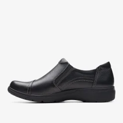 Clarks Carleigh Ray Black Leather Discount