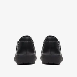 Clarks Carleigh Ray Black Leather Discount