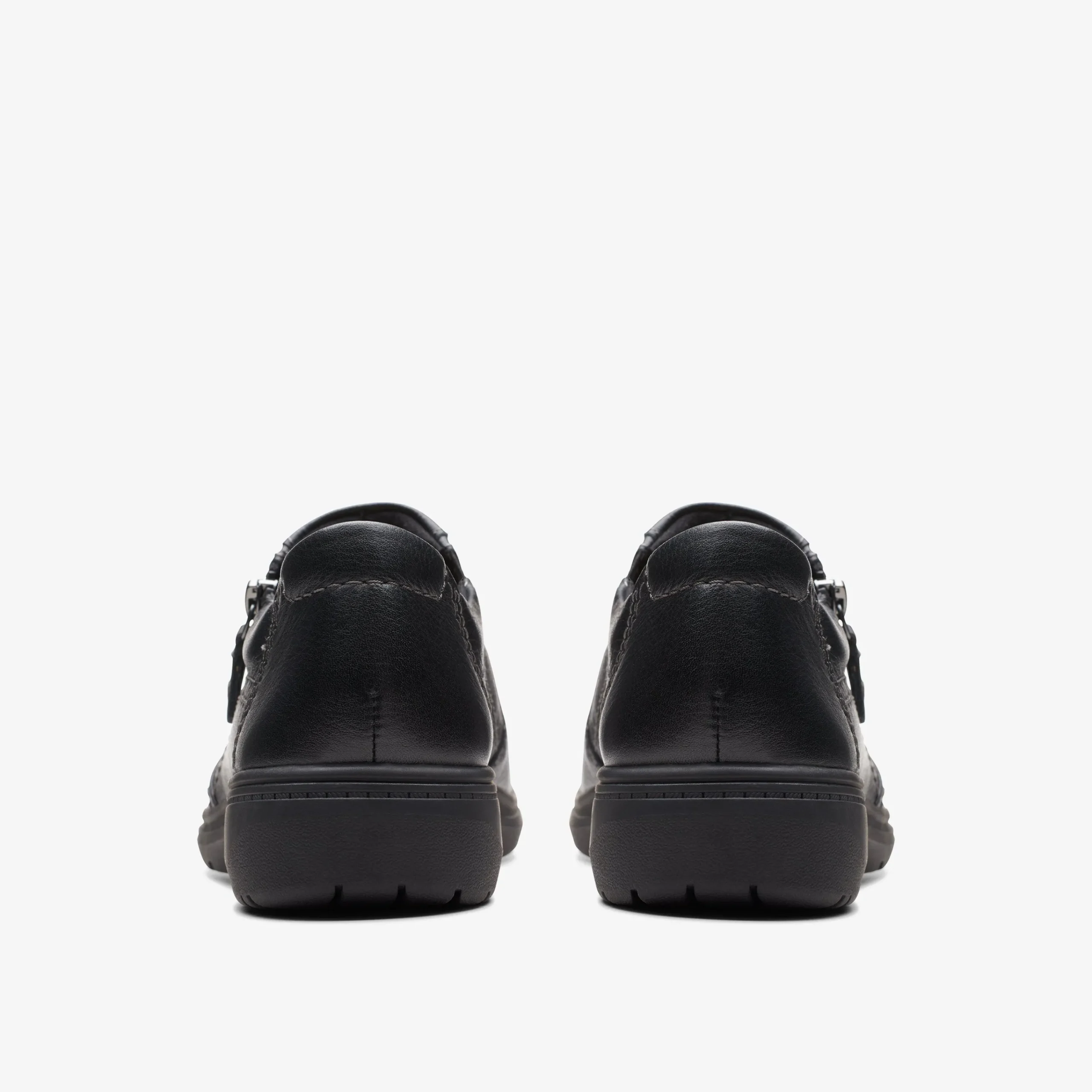 Clarks Carleigh Ray Black Leather Discount