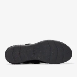 Clarks Caroline May Black Leather Discount