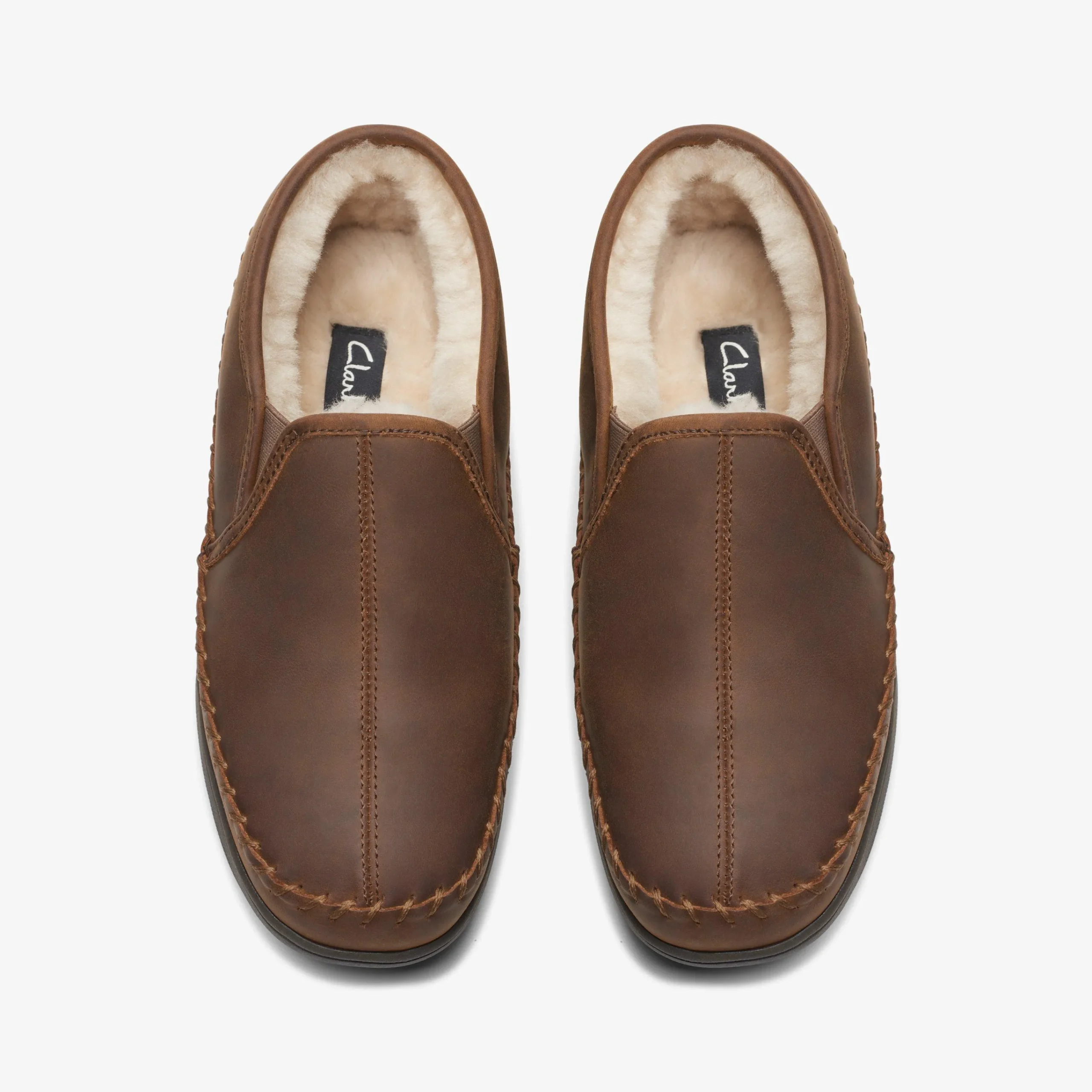 Clarks Challen Rise Beeswax Outlet