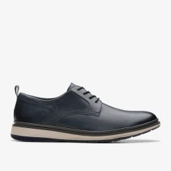 Clarks Chantry Lo Navy Leather Online