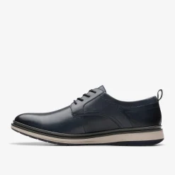 Clarks Chantry Lo Navy Leather Online