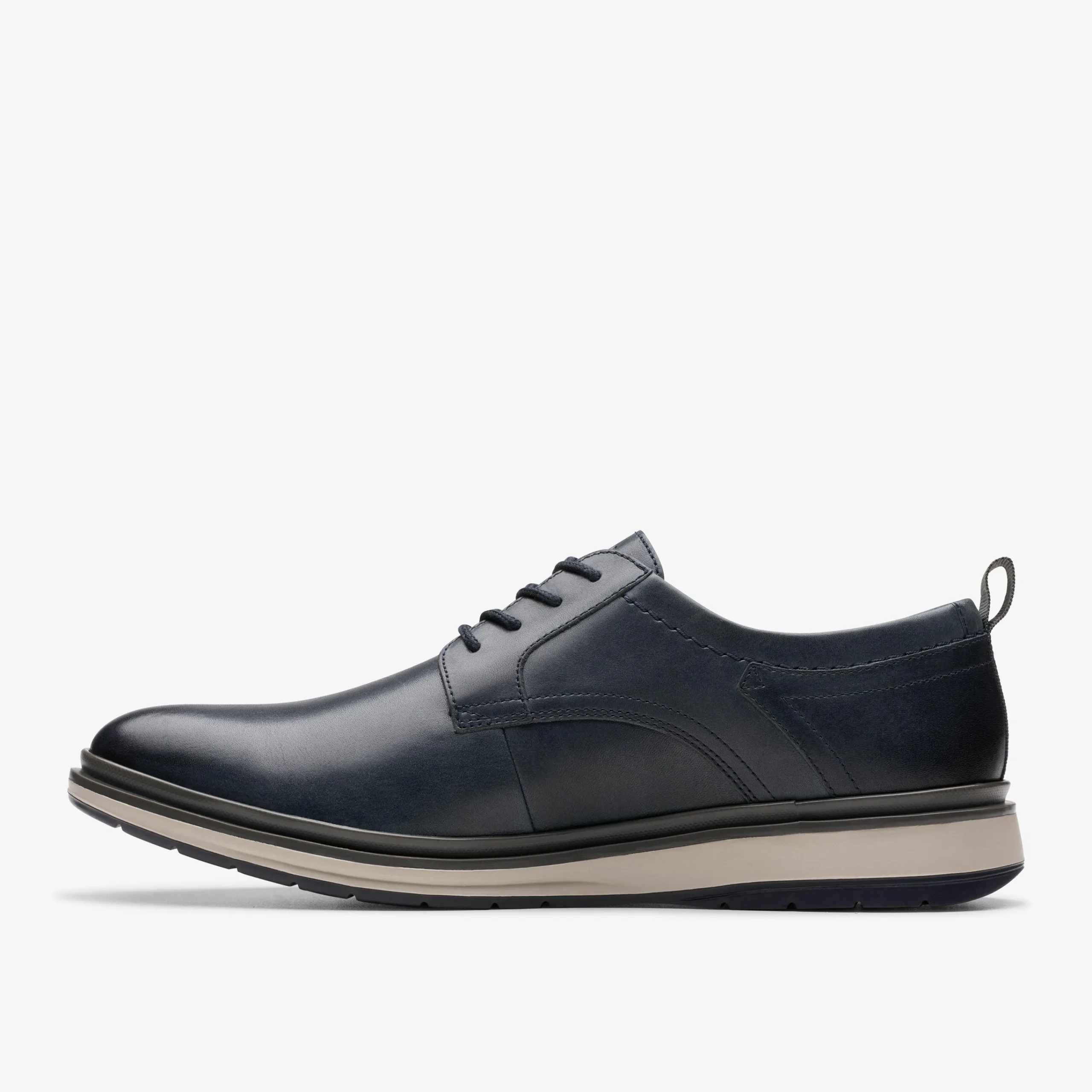 Clarks Chantry Lo Navy Leather Online