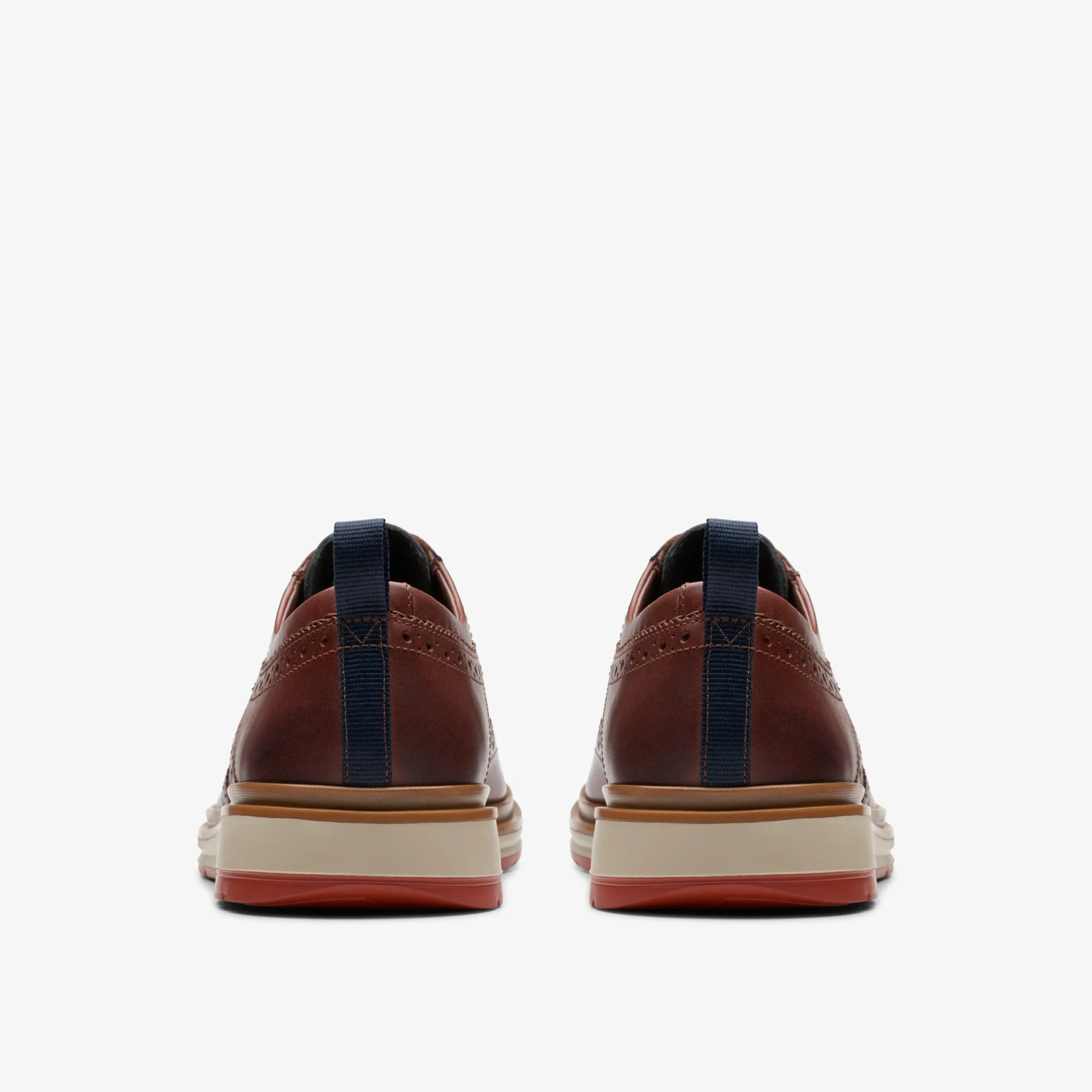 Clarks Chantry Wing British Tan Combination New