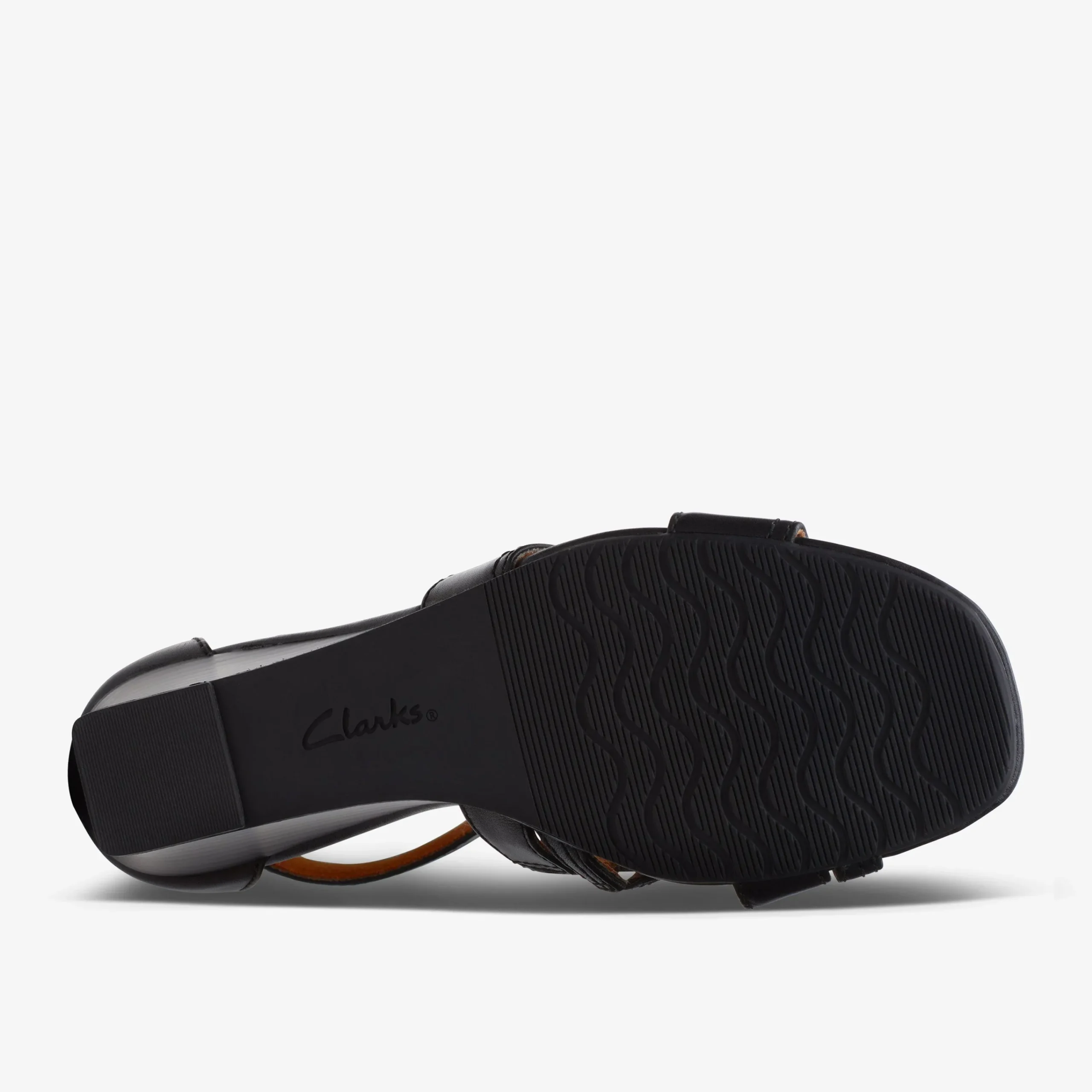 Clarks Cielo Charm Black Leather Sale