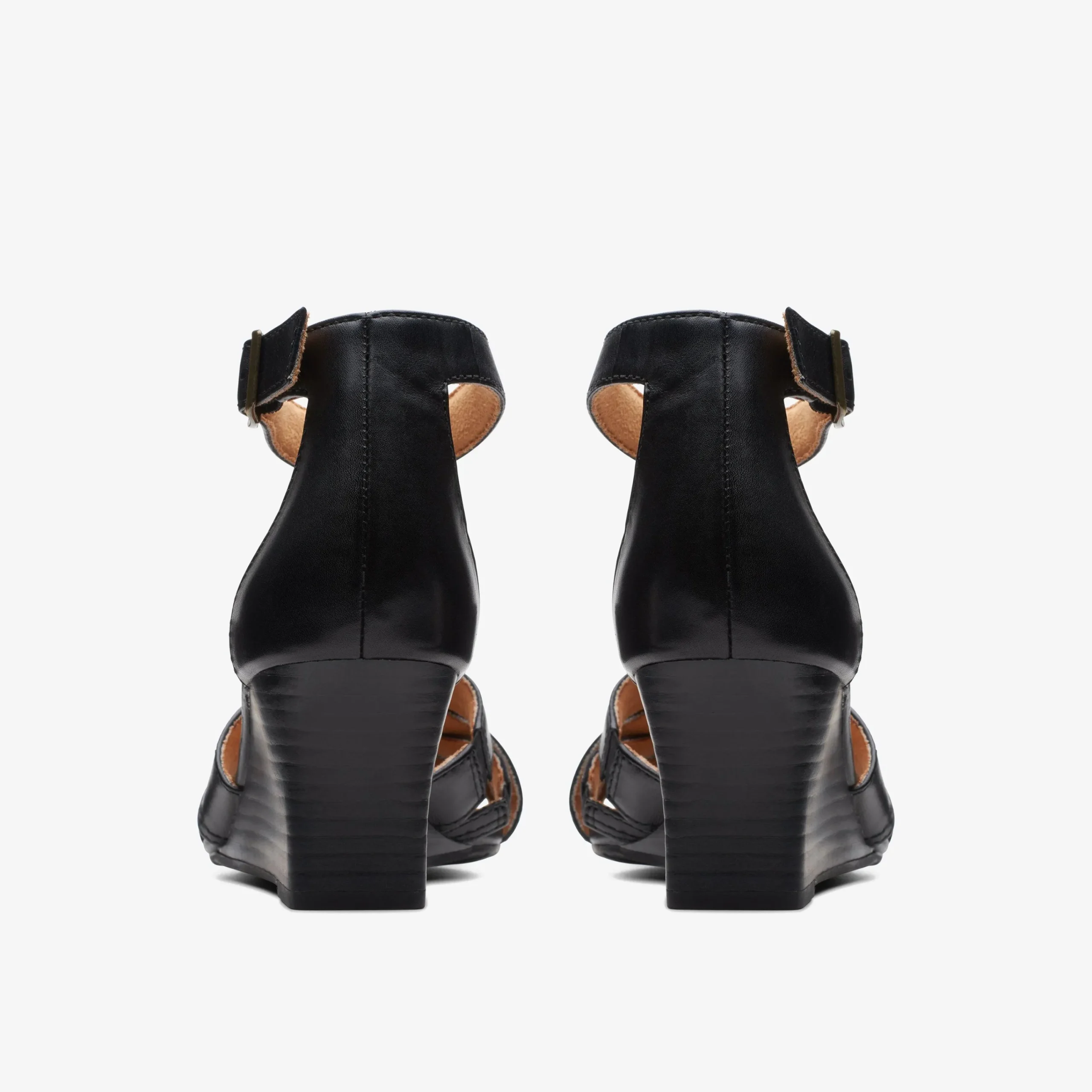 Clarks Cielo Charm Black Leather Sale