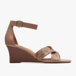 Clarks Cielo Charm Praline Leather Online