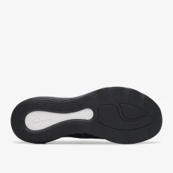 Clarks Circuit Path Black Knit Hot