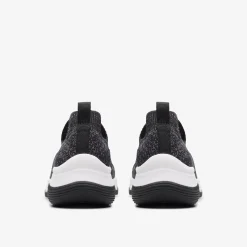 Clarks Circuit Path Black Knit Hot