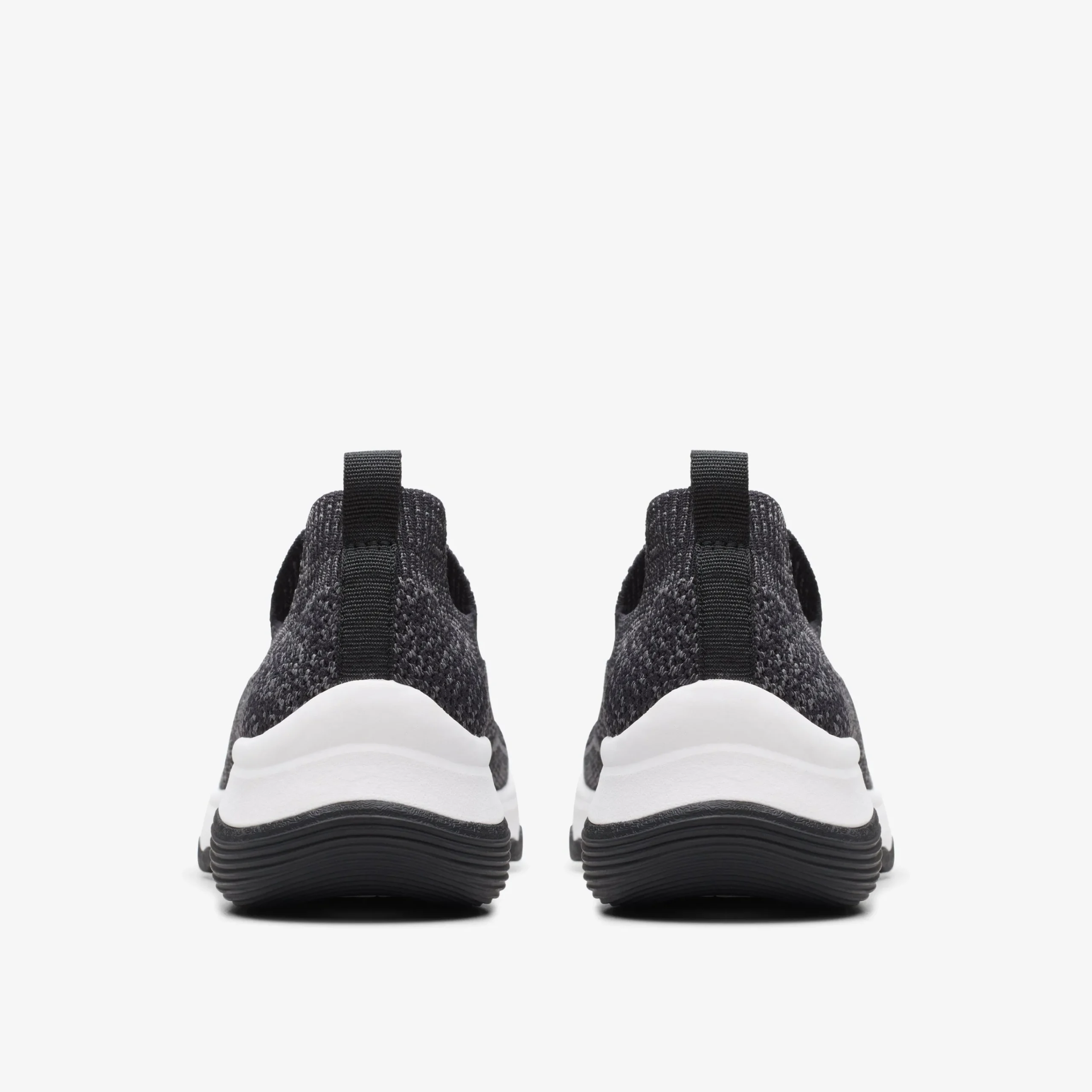 Clarks Circuit Path Black Knit Hot
