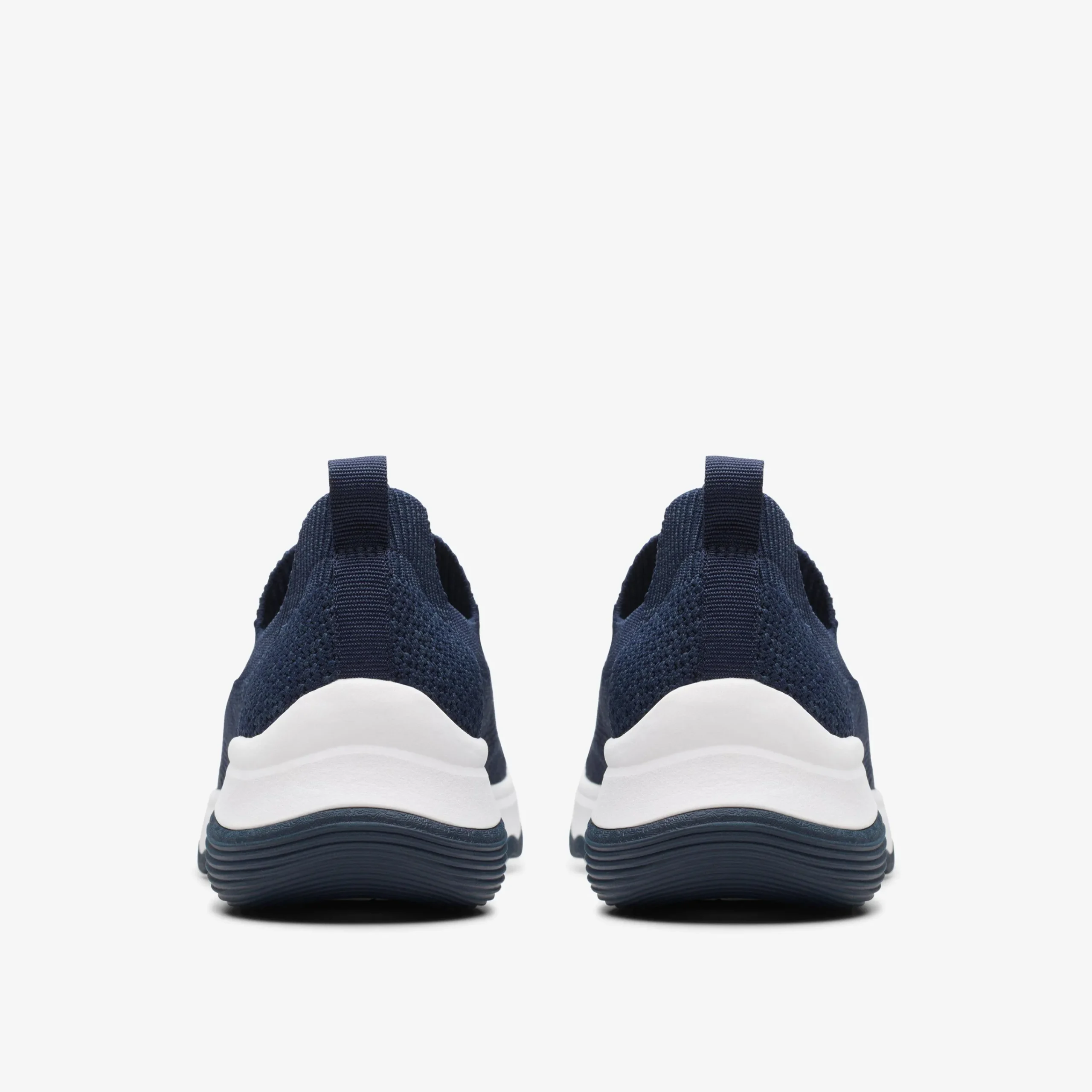 Clarks Circuit Path Navy Knit Clearance