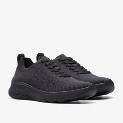 Clarks Circuit Tie Black Outlet