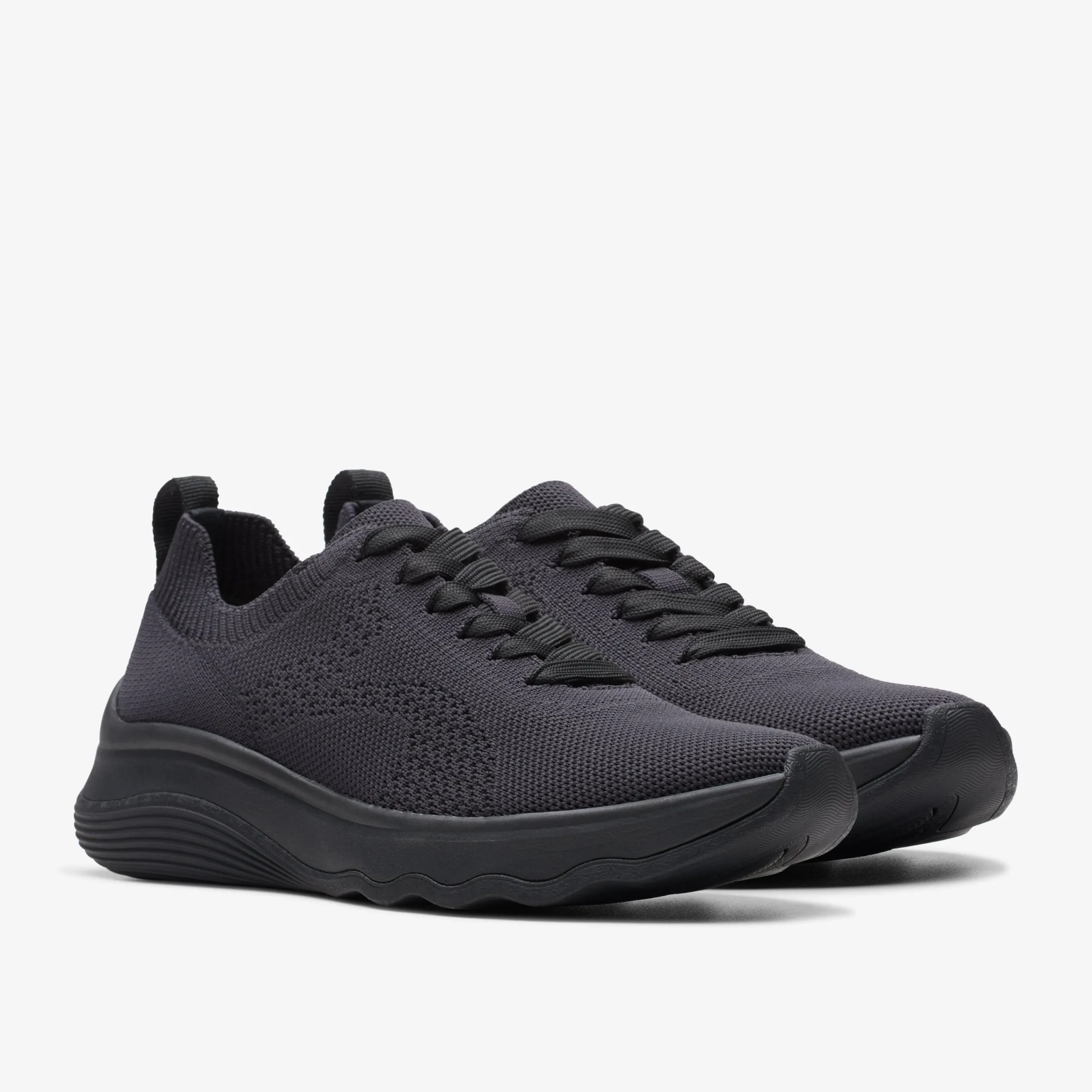 Clarks Circuit Tie Black Outlet