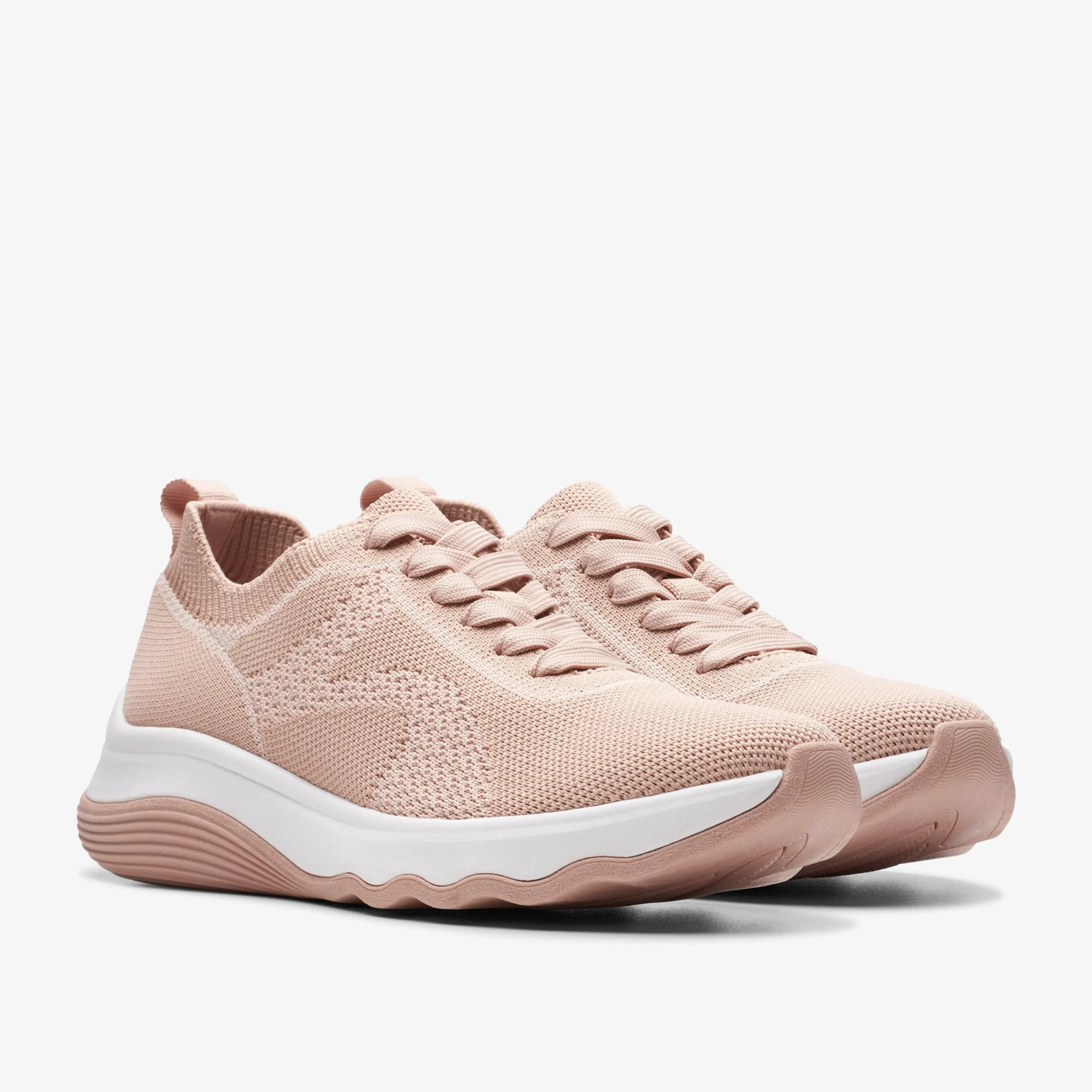 Clarks Circuit Tie Pale Peach Discount
