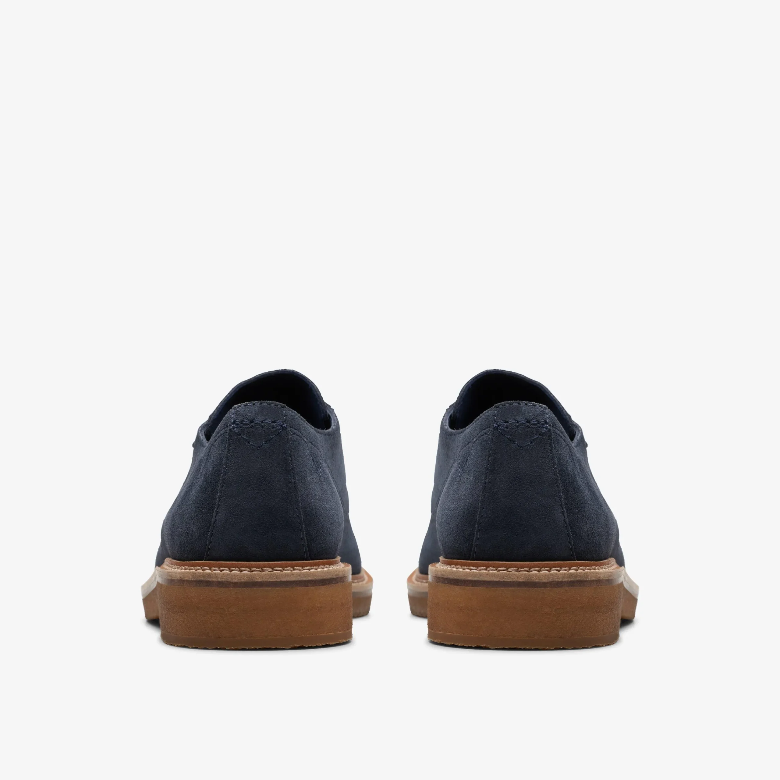Clarks Clarkdale Derby Navy Suede Shop