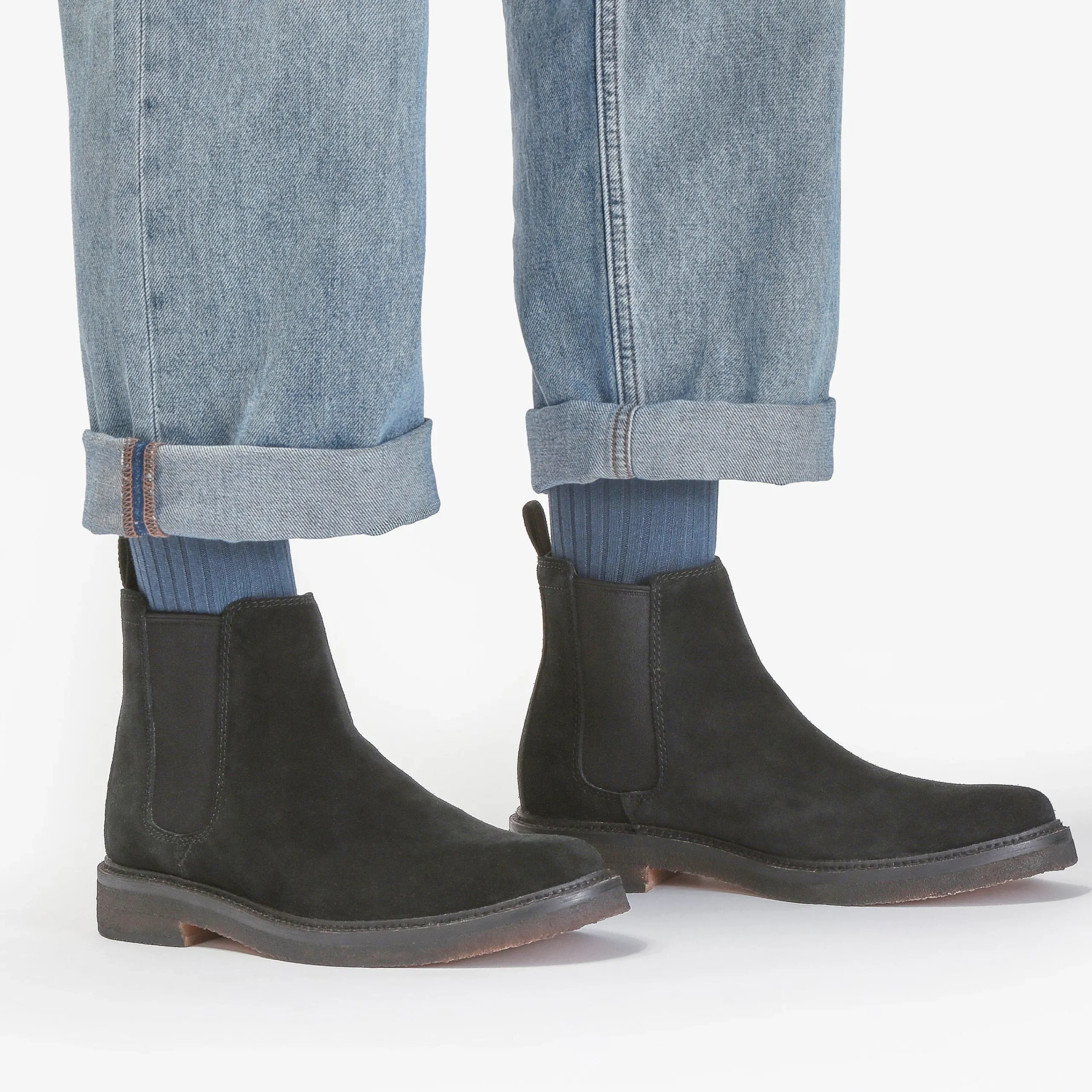 Clarks Clarkdale Easy Black Suede Discount