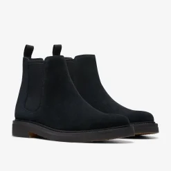 Clarks Clarkdale Easy Black Suede Discount