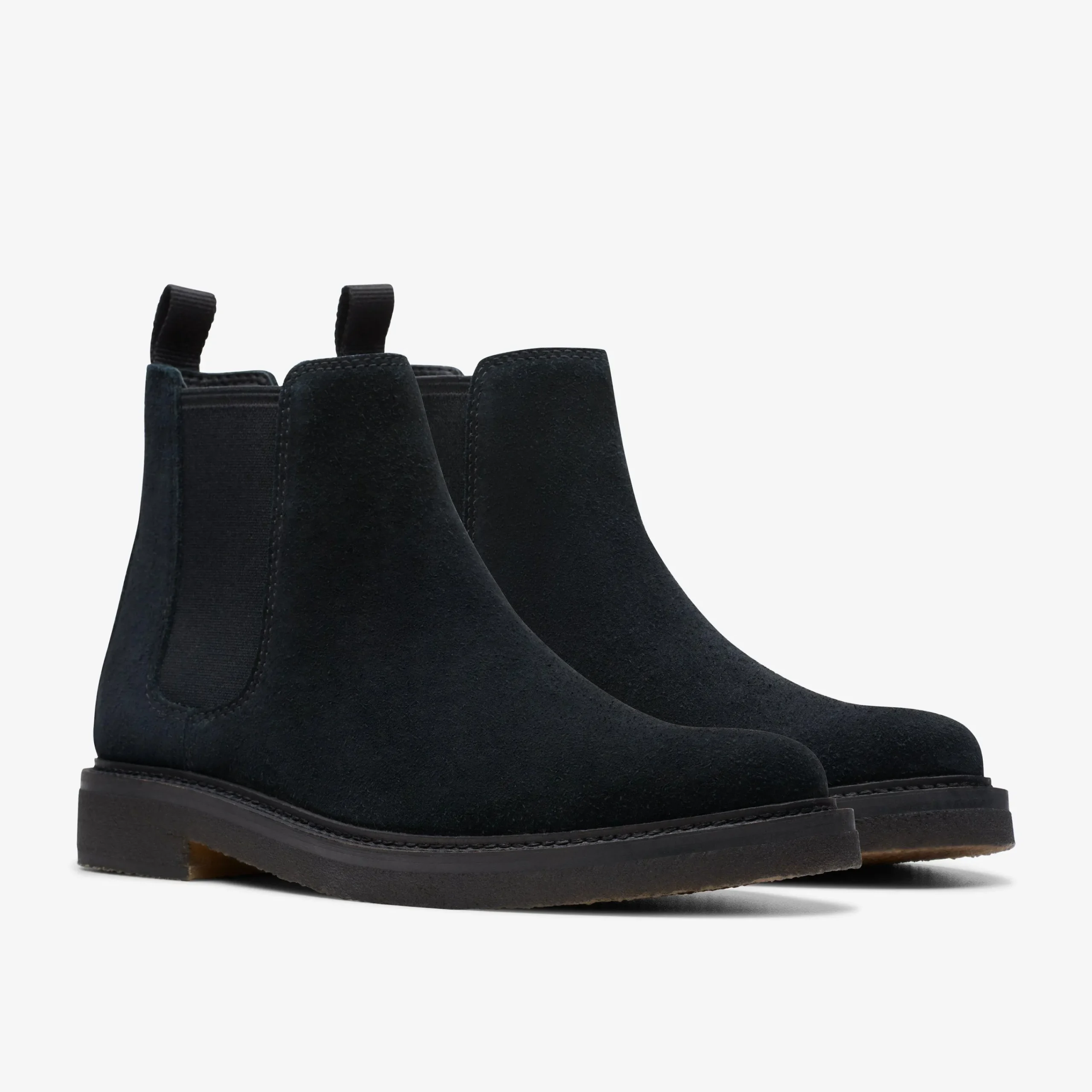 Clarks Clarkdale Easy Black Suede Discount