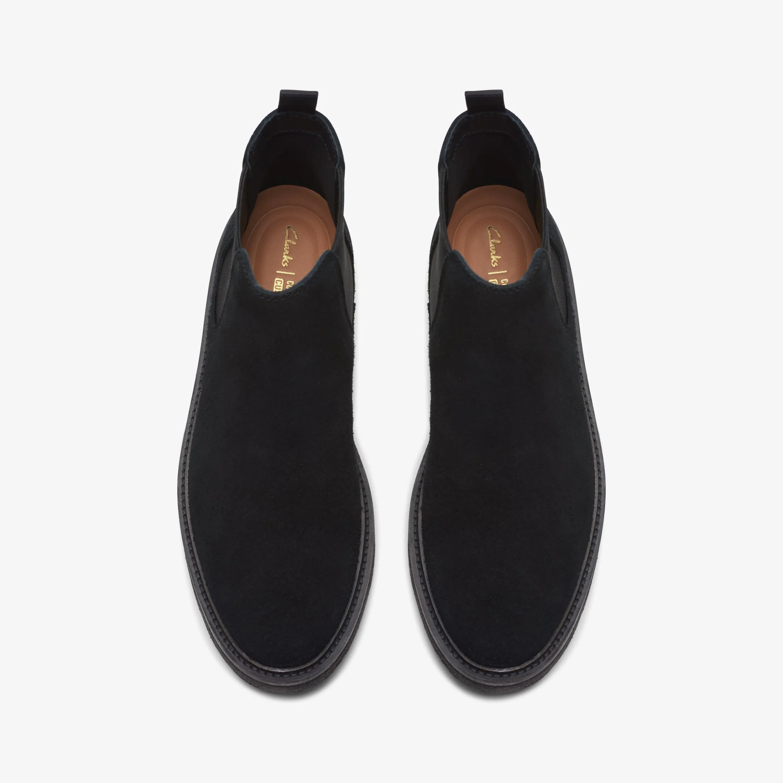 Clarks Clarkdale Easy Black Suede Discount