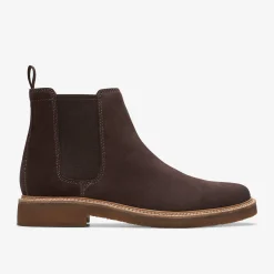 Clarks Clarkdale Easy Dark Brown Suede Flash Sale