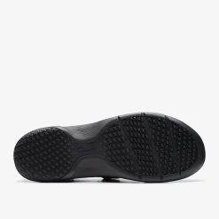 Clarks Pro Gem Black Leather Shop