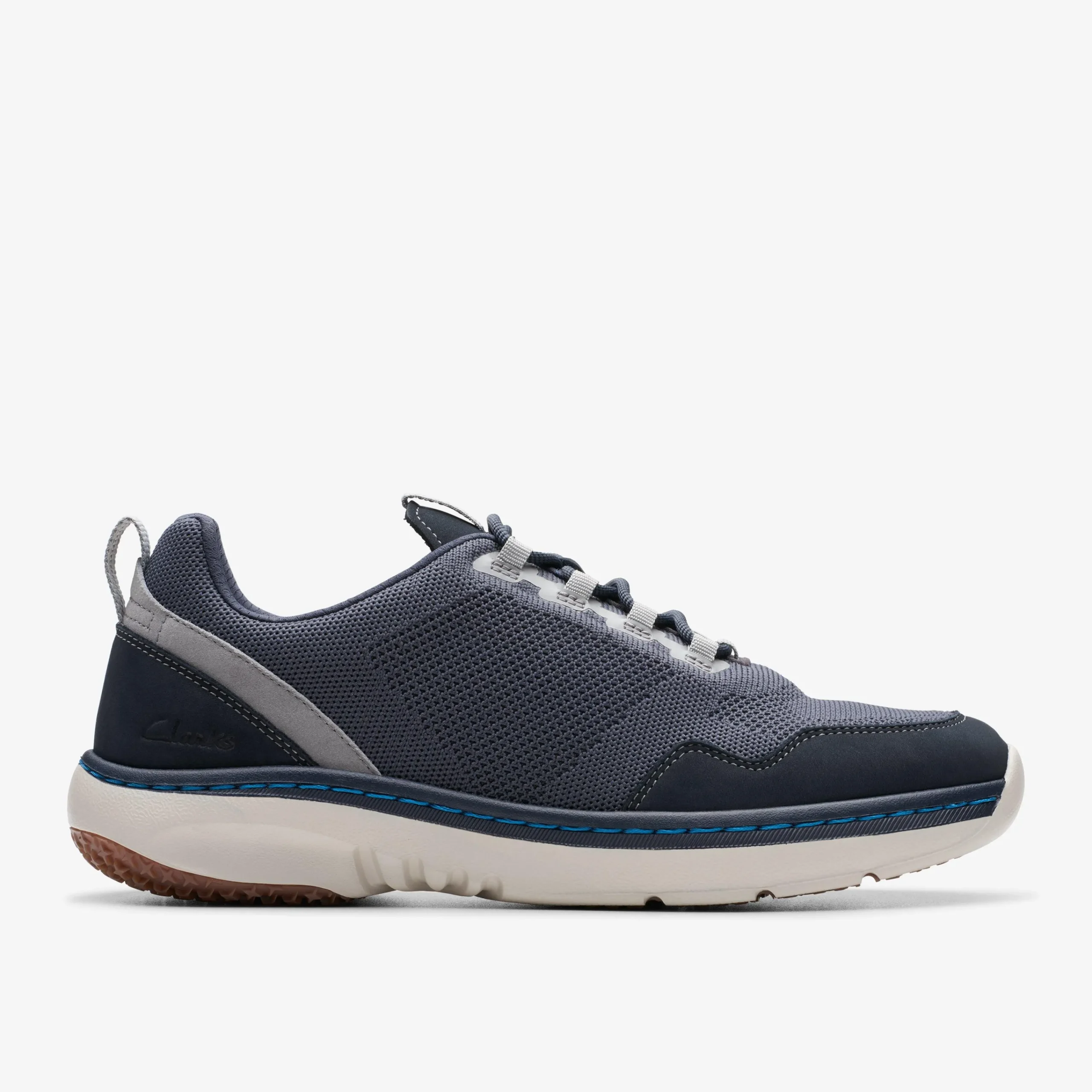 Clarks Pro Knit Navy Combination Cheap