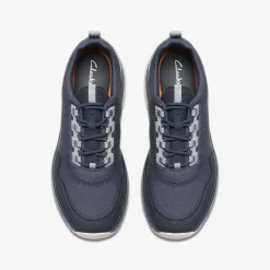 Clarks Pro Knit Navy Combination Cheap