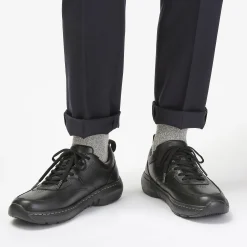 Clarks Pro Lace Black Leather New