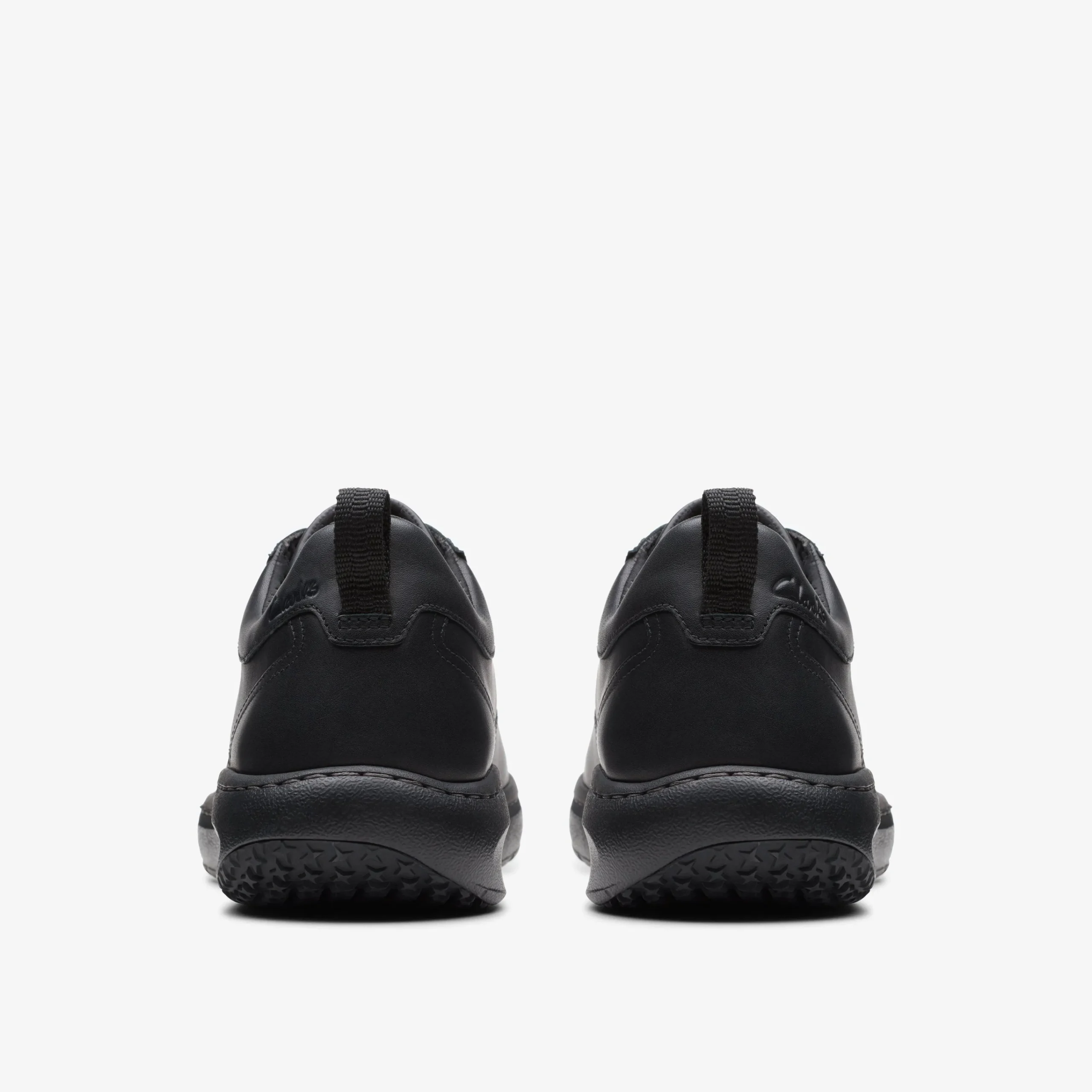 Clarks Pro Lace Black Leather New