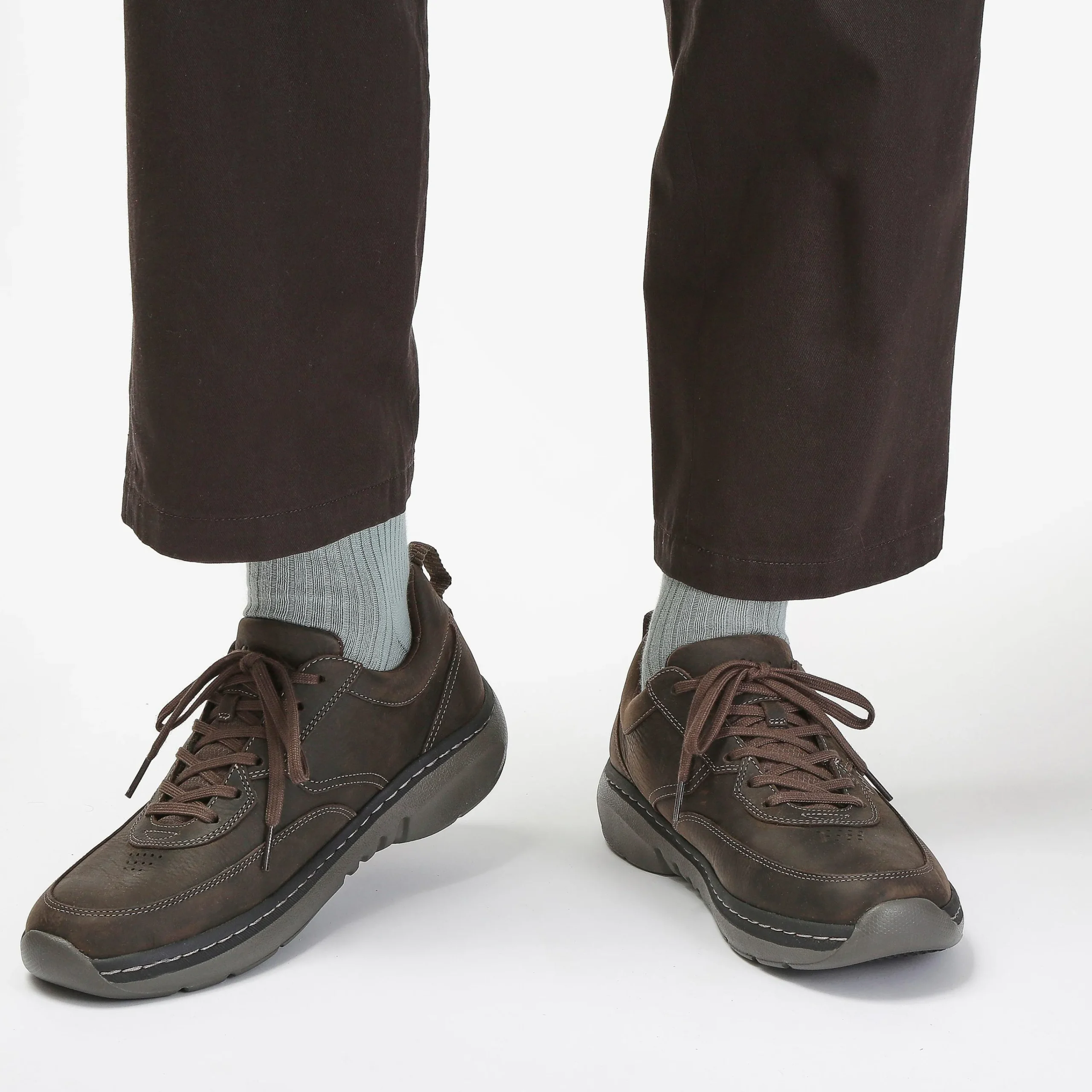 Clarks Pro Lace Dark Brown Tumbled Best Sale