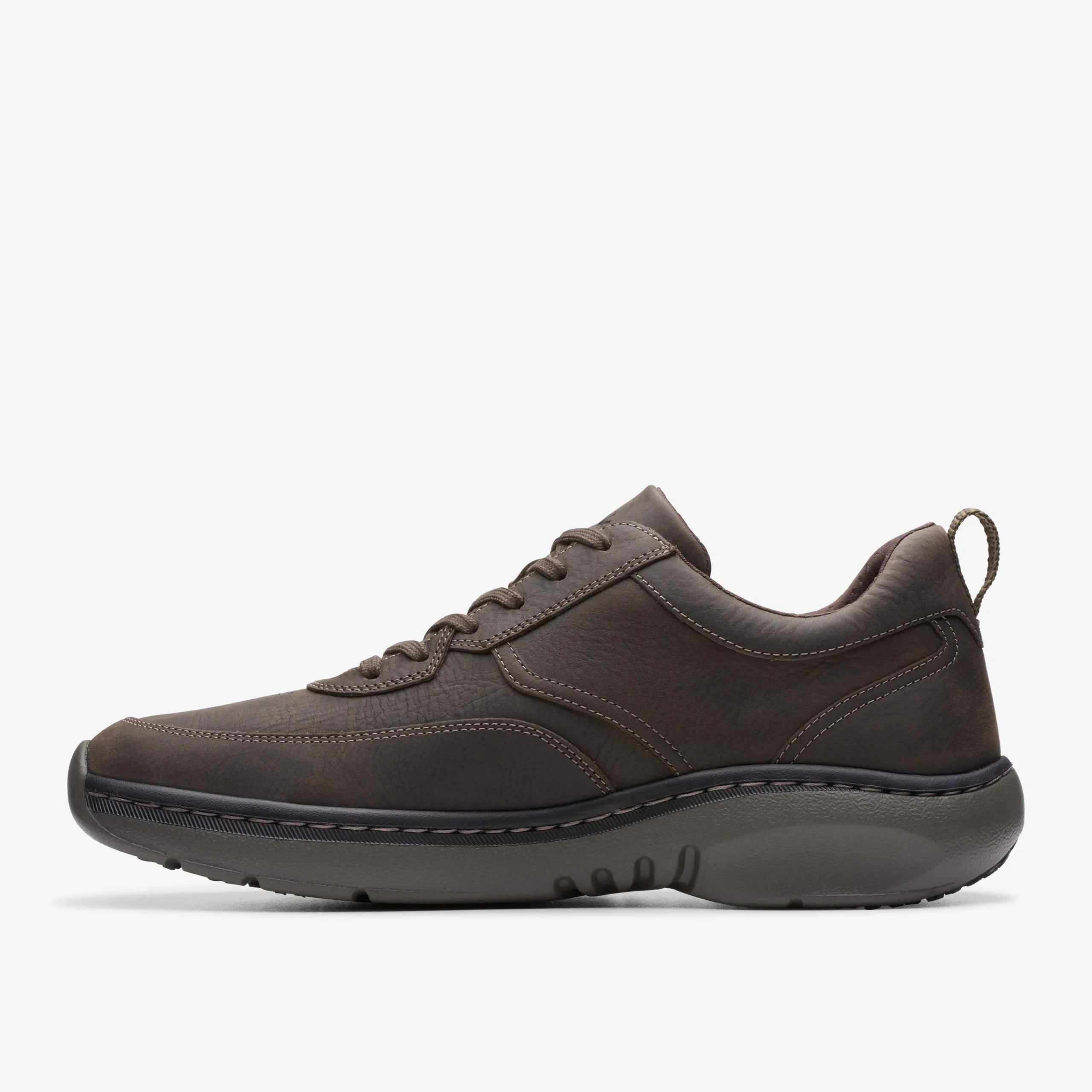 Clarks Pro Lace Dark Brown Tumbled Best Sale