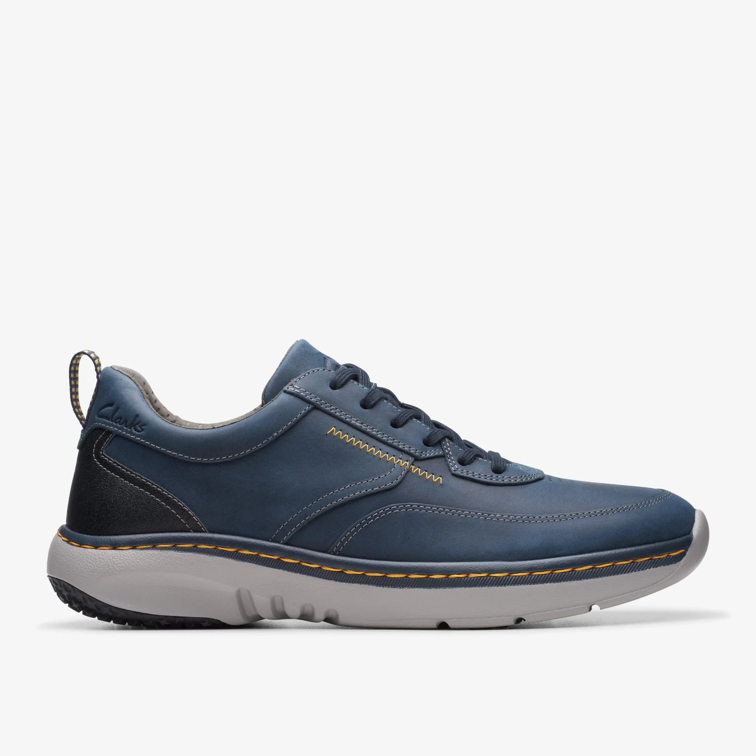 Clarks Pro Lace Navy Leather Fashion