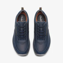 Clarks Pro Lace Navy Leather Fashion
