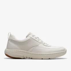 Clarks Pro Lace White Leather Online