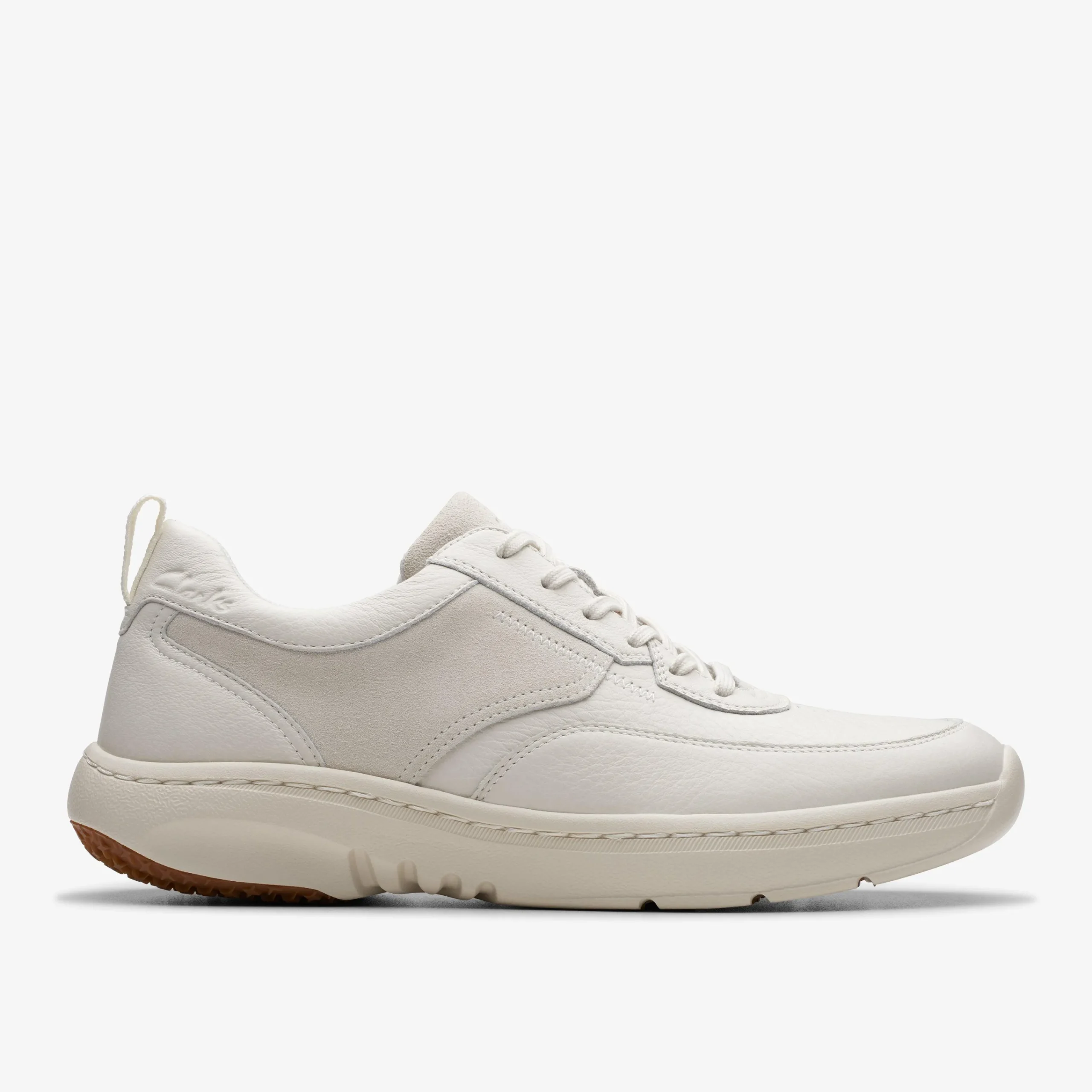 Clarks Pro Lace White Leather Online