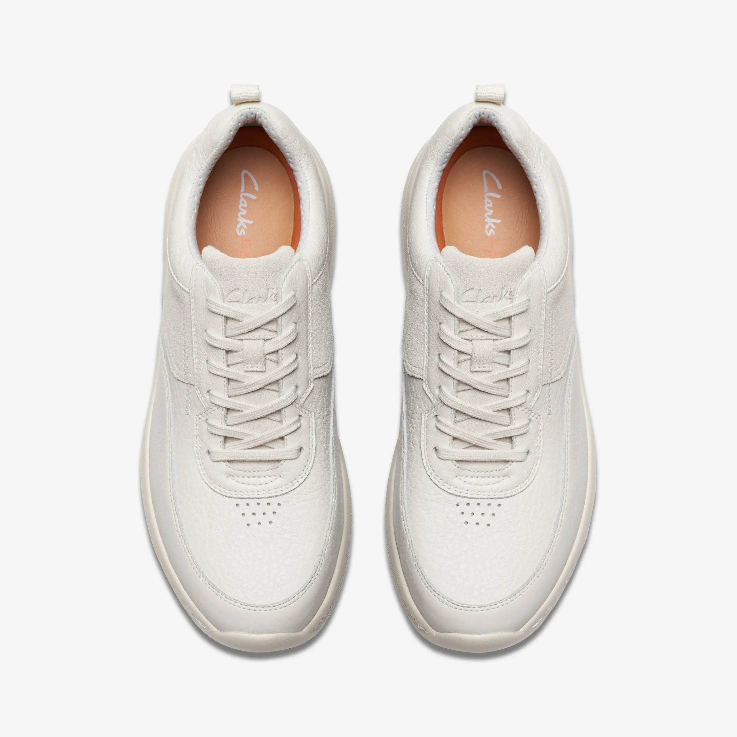 Clarks Pro Lace White Leather Online