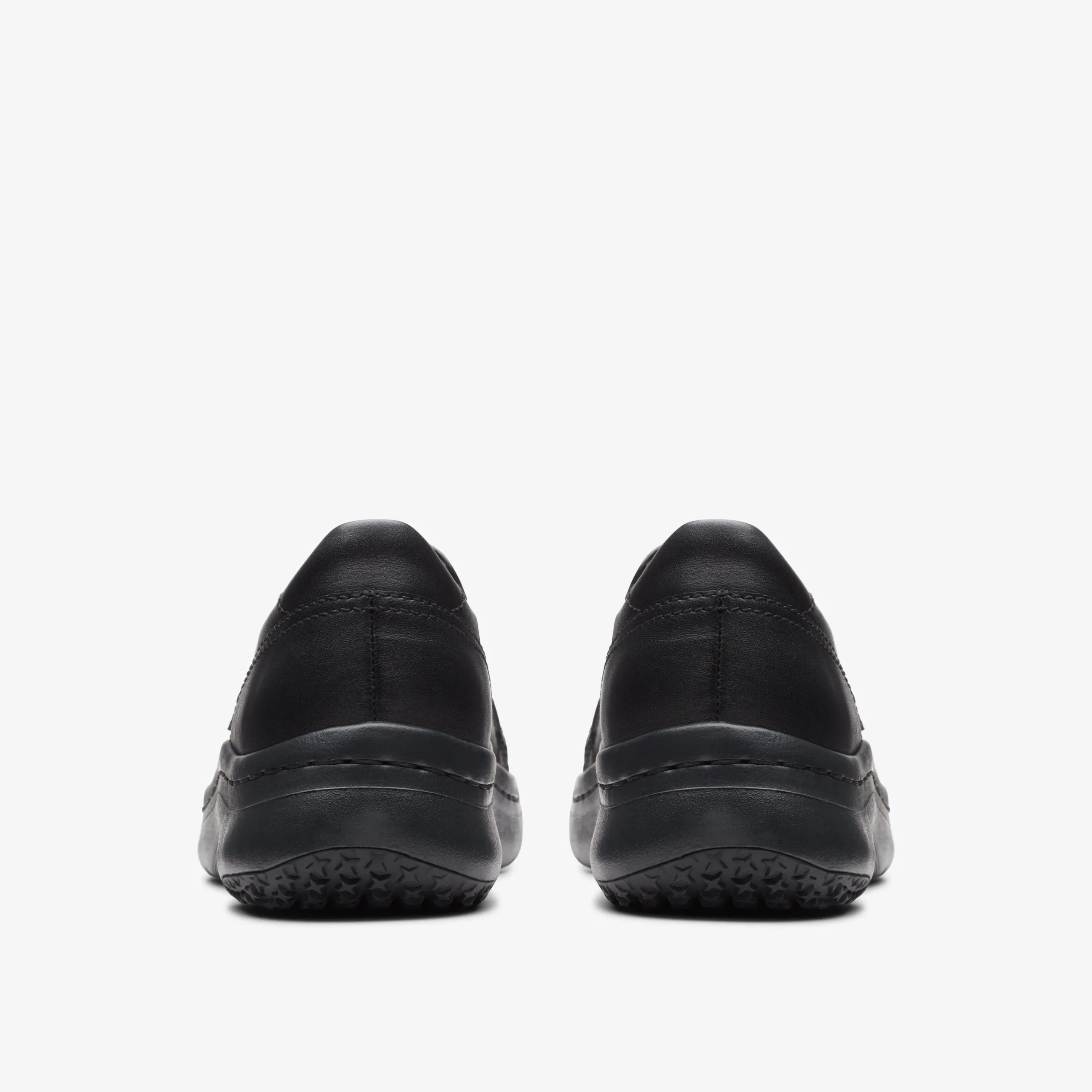 Clarks Pro Sky Black Leather Best Sale