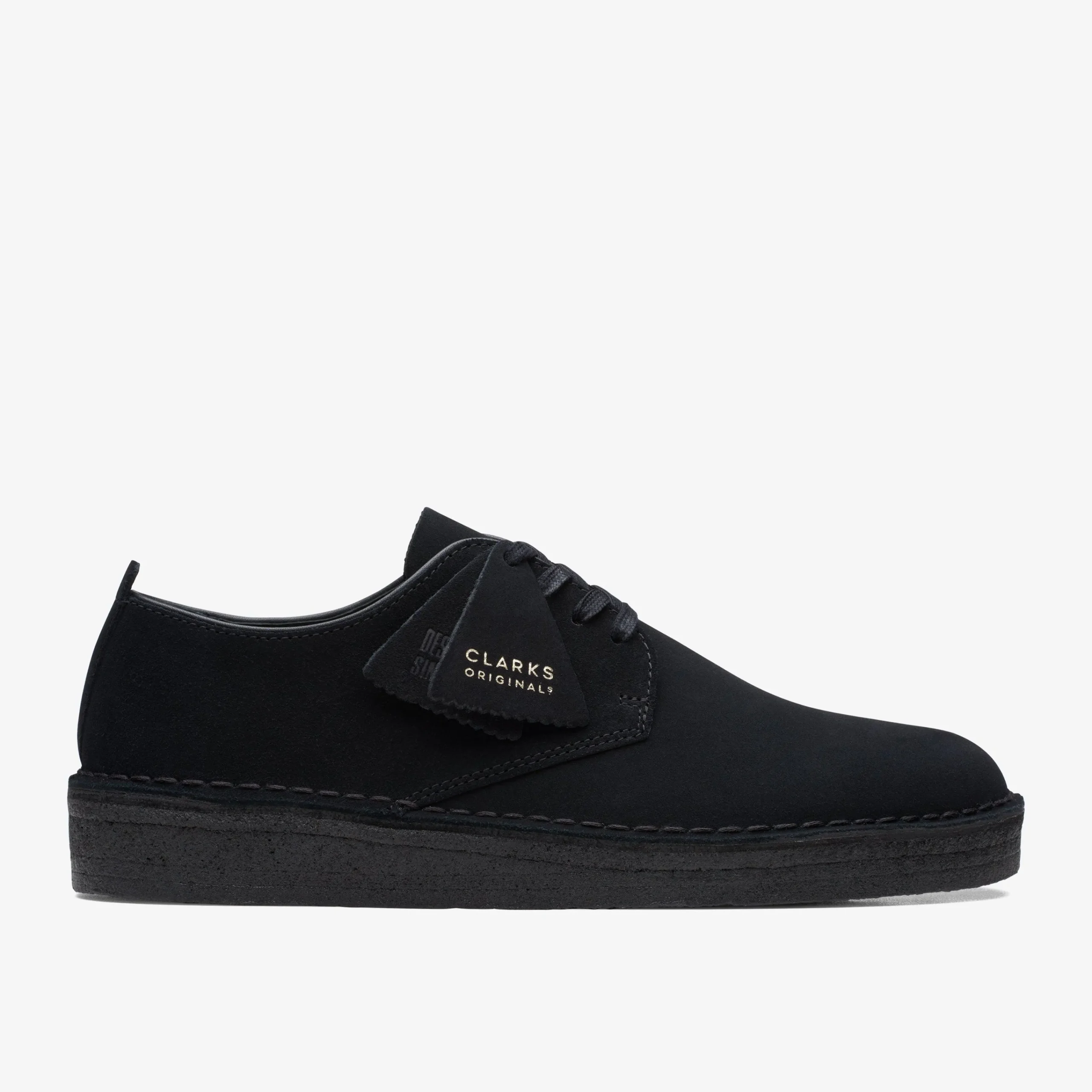 Clarks Coal London Black Suede Cheap