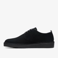Clarks Coal London Black Suede Cheap