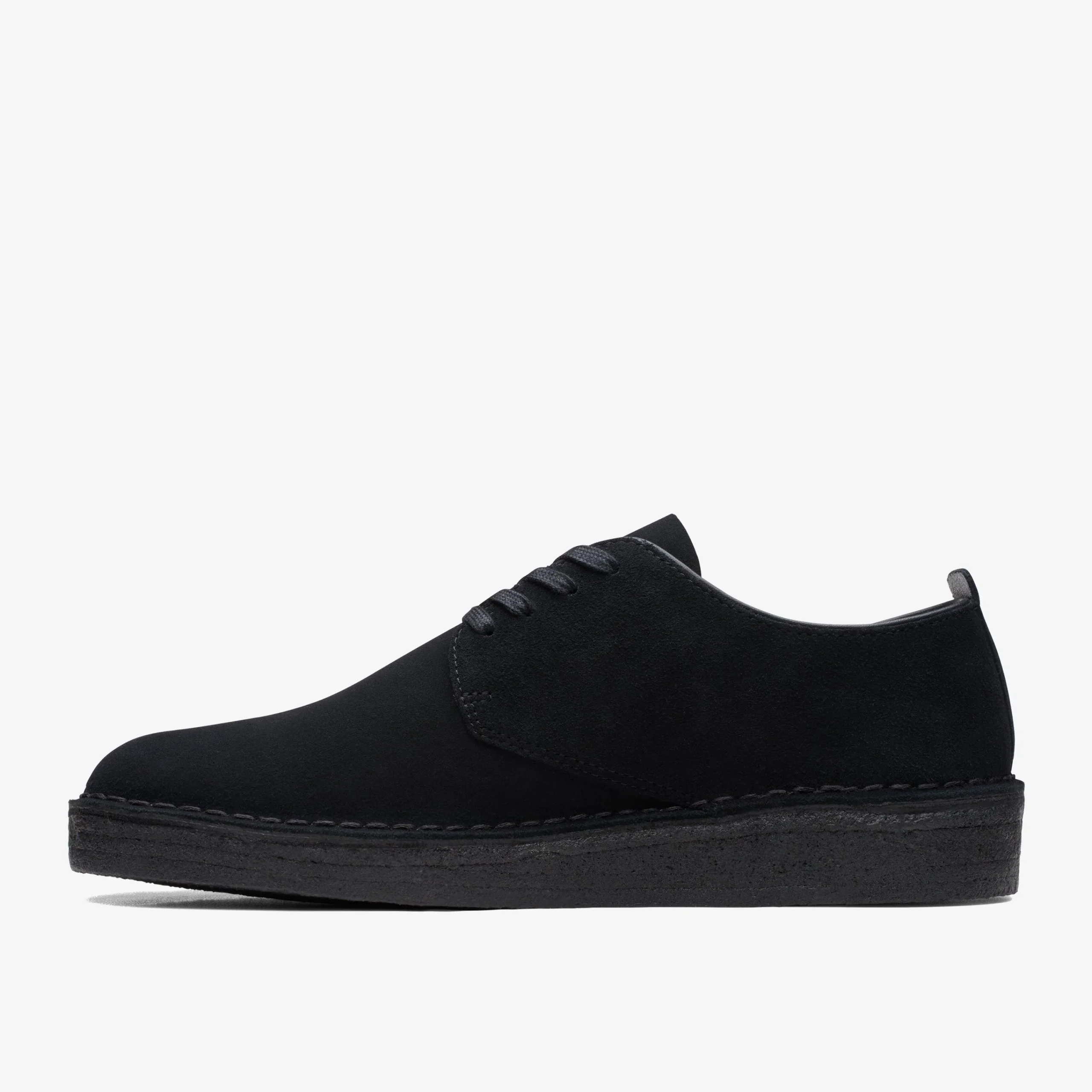 Clarks Coal London Black Suede Cheap