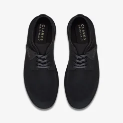 Clarks Coal London Black Suede Cheap