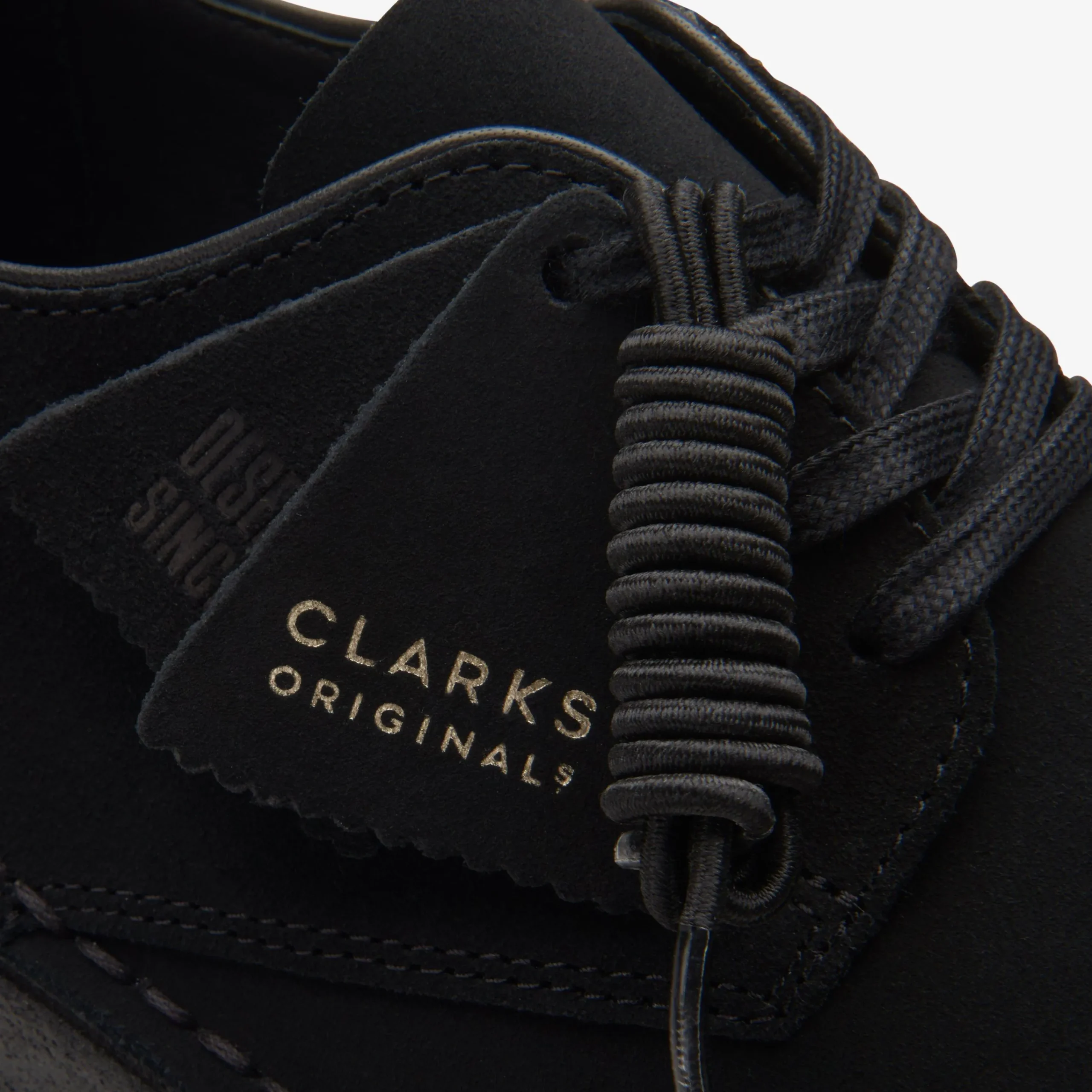 Clarks Coal London Black Suede Cheap