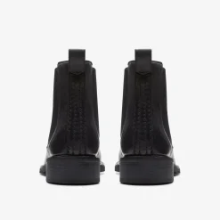 Clarks Cologne Arlo 2 Black Leather Flash Sale