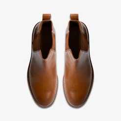 Clarks Cologne Arlo 2 Tan Leather Discount