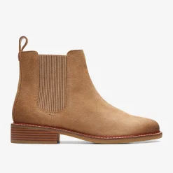Clarks Cologne Arlo Light Tan Suede Hot